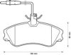 BENDIX 571919B Brake Pad Set, disc brake